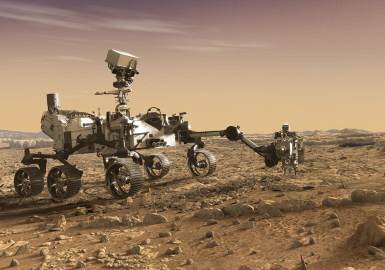Roverul Perseverance este perseverent: A reușit să ia o mostră de rocă de pe Marte