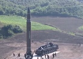 Coreea de Nord a lansat o rachetă balistică. Un portavion american cu propulsie nucleară se află în zonă
