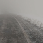 Transfăgărășan zăpadă