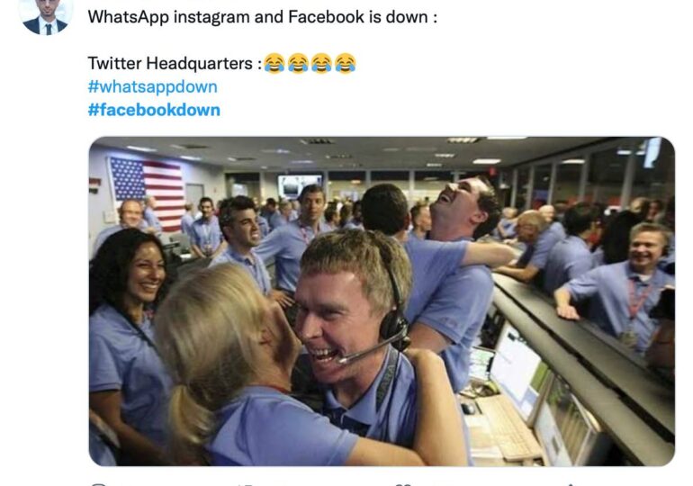 Festival de glume şi ironii, după ce Facebook, Whatsapp și Instagram au căzut pentru câteva ore