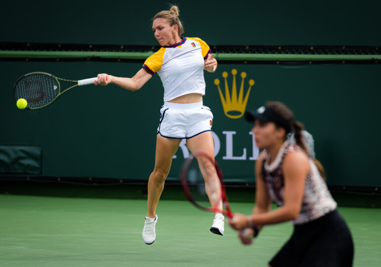 Simona Halep și Gabriela Ruse, eliminate de la Indian Wells în proba de dublu