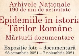 Documente despre epidemiile prin care au trecut românii, expuse la Muzeul Național de Istorie