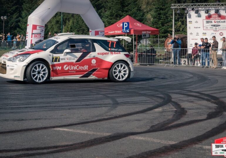 Spectacol la Arcul de Triumf în weekend: finala Campionatului Național de Super Rally