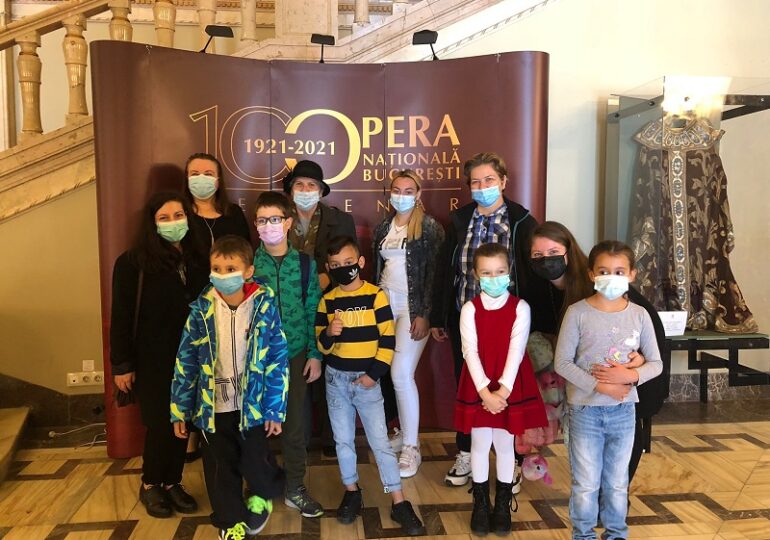 Opera Națională București susține proiectul „Școala Generații – Prevenirea abandonului școlar prin implicarea comunității”