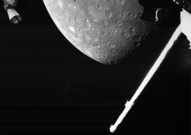 Acestea sunt primele fotografii cu planeta Mercur surprinse de sonda BepiColombo