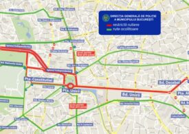 Restricţii de circulaţie sâmbătă și duminică în Capitală, cu ocazia Maratonului Internaţional Bucureşti