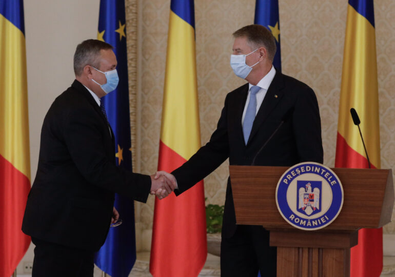 Iohannis a anunţat bucuros noul premier desemnat: Nicolae Ciucă (Video)