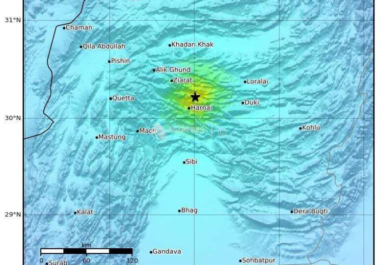 Cutremur puternic în Pakistan, cu cel puțin  20 de morți
