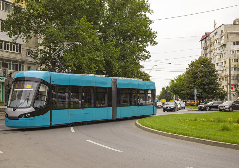 Gălățenii au de azi tramvaie noi, pentru prima dată în 40 de ani (Video)