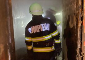 Incendiu într-un bloc din Rahova: 20 de oameni au fost evacuați