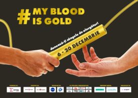 Alergătorii din România dau o tură să doneze #MyBloodIsGold - campanie de donare de sânge organizată de 321sport în perioada 6-20 decembrie