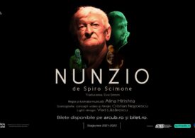 Actorii Mircea Andreescu și Ion Grosu revin la ARCUB în spectacolul de teatru „Nunzio” de Spiro Scimone