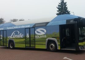 STB testează un autobuz cu hidrogen. Va circula timp de o săptămână în București
