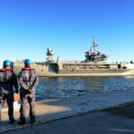 Șapte nave militare ale forțelor navale din România, SUA, Turcia și Ucraina au participat la un exercițiu internațional în Marea Neagră