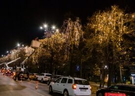Primăria Capitalei îşi montează toate instalațiile de iluminat festiv în Sectorul 1. Ce piețe și bulevarde vor fi decorate