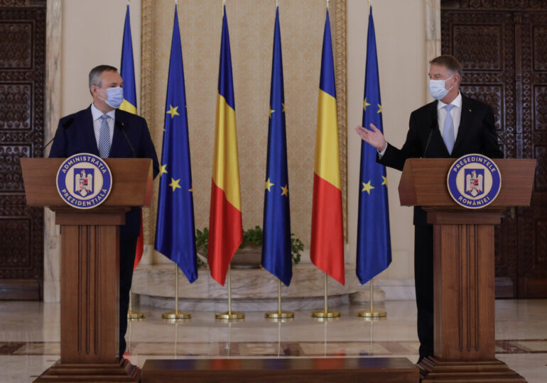 Ciucă laudă programul de guvernare cu PSD: Sperăm ca de joi să putem să ne apucăm de treabă (Video)