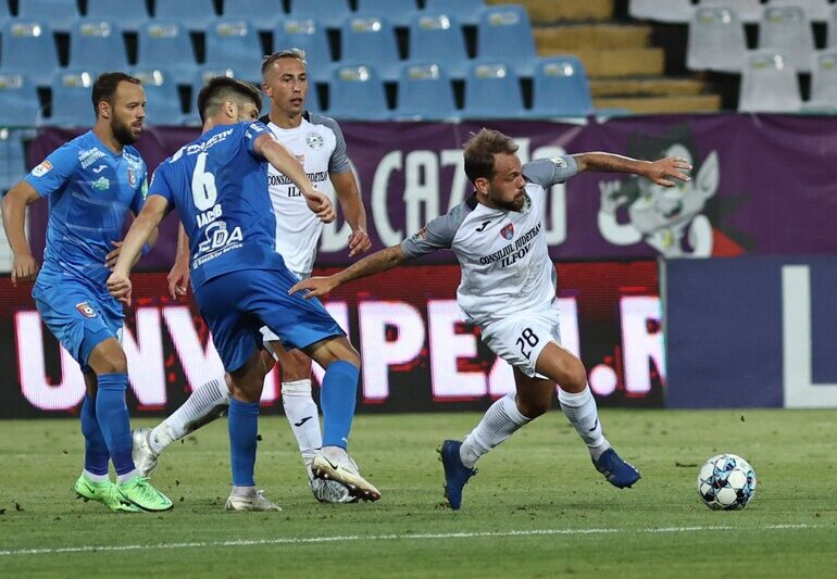 Liga 1: Chindia Târgoviște, victorie pe final de meci la codașa Academica Clinceni