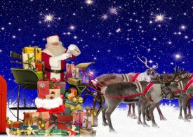 Moș Crăciun se pregătește să aducă jucării și cadouri copiilor din întreaga lume. Cum poate fi urmărit traseul său