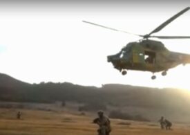 Un elicopter militar a pierdut un motor în timpul unui exercițiul internațional