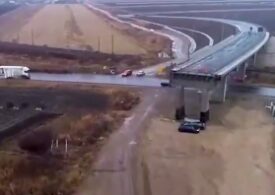 Premieră în România: Un șantier care trenează de 13 ani e monitorizat cu drone (Video)