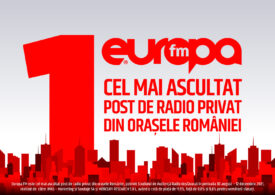 Emisiunile Europa FM, lidere de audiență în ultimele luni
