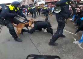 Violențe la Amsterdam, la un protest față de restricțiile antiCOVID (Video)