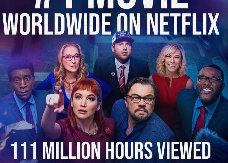 Don't Look Up, nou record de vizionare pe Netflix