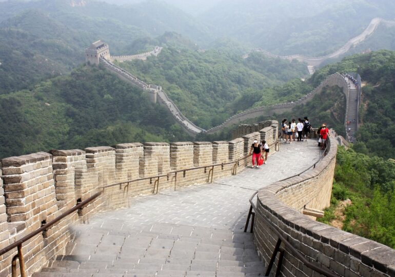 O bucată din Marele Zid Chinezesc s-a prăbuşit după cutremurul din weekend