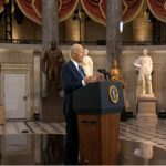 Biden îl pune la zid pe Trump, la un an de la asaltul asupra Capitoliului, fără să-i pronunțe numele (Video)