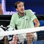 Medvedev, amendat pentru ieșirea nervoasă din timpul semifinalei de la Australian Open