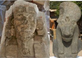 Statui asemănătoare Sfinxului, descoperite de o echipă de arheologi