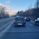 Accident cu şase maşini pe DN 1, spre Ploiești: Cinci persoane au fost duse la spital (Video)