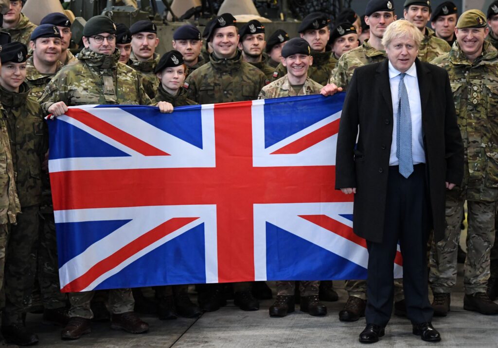 Boris Johnson in Poland