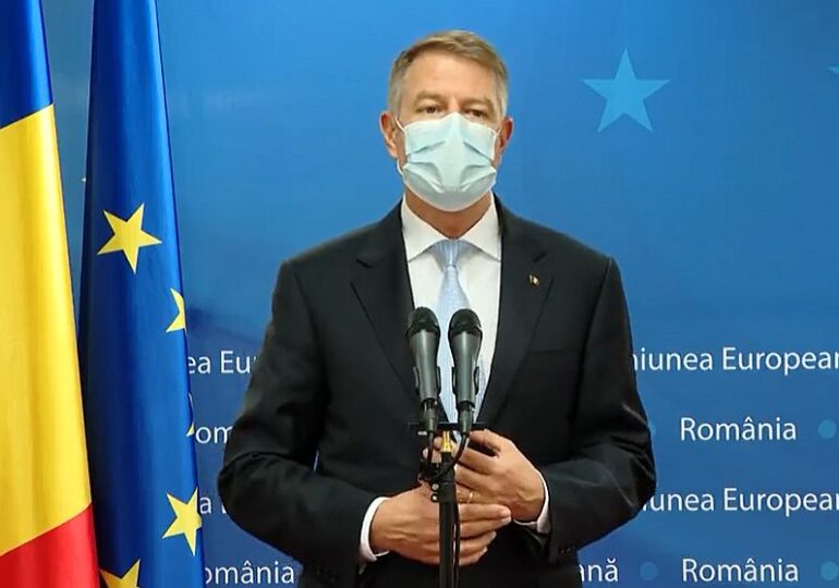 Iohannis anunță că România sprijină aderarea Ucrainei la UE