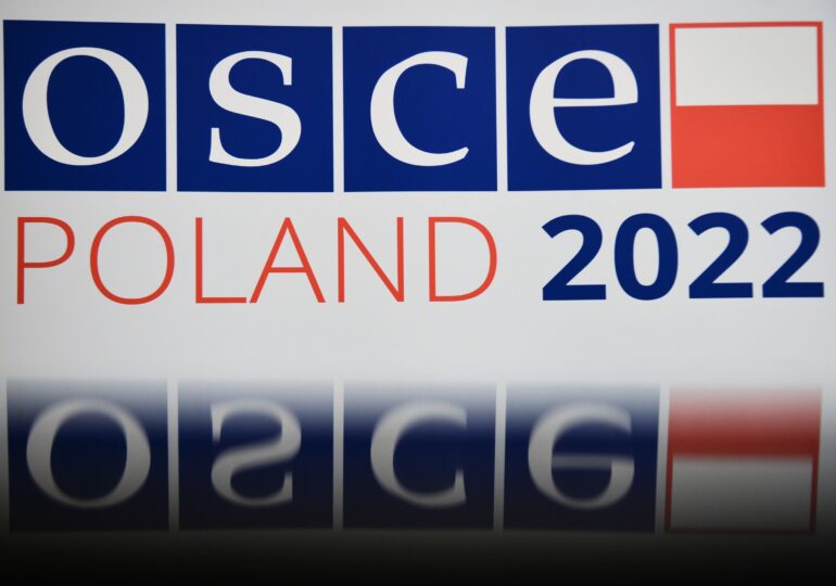 Polonia a convocat o sesiune extraordinară a OSCE. Ucraina vrea să aibă loc luni