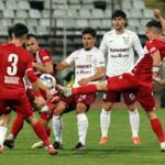 Liga 1: Egal cu multă tensiune între Rapid și Dinamo, iar giuleștenii spun adio play-off-ului