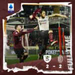 Radu Drăgușin, erou pentru Salernitana în egalul surprinzător cu AC Milan din Serie A