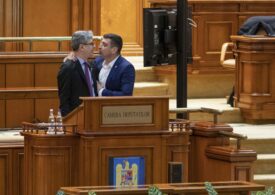 Fără precedent: Ministrul Energiei a fost îmbrâncit şi insultat de George Simion, la tribuna Parlamentului (Video)