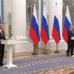 Putin, după trei ore de discuții cu Olaf Scholz: Rusia nu vrea război, dar nu poate asista cu ochii închişi la ce fac SUA şi NATO (Video)