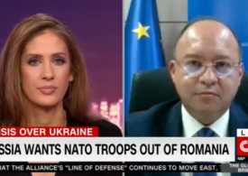 Aurescu îl contrazice pe Putin, în direct la CNN: Să verifice dacă sunt rachete ofensive în România (Video)