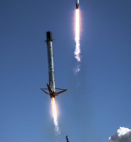 O rachetă SpaceX a plasat pe orbită un satelit spion (Video)