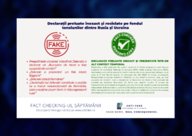 Fact checking-ul săptămânii: Declarații preluate inexact și reciclate pe fondul tensiunilor dintre Rusia și Ucraina