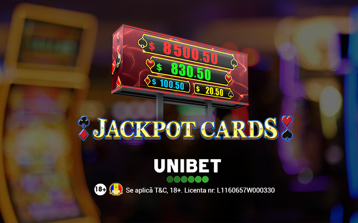 Jackpot EGT a trecut de 1 milion de lei și este disponibil la Unibet Casino