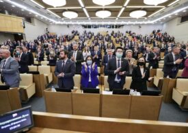 Toți cei 351 de parlamentari ruși care au votat recunoașterea „republicilor” separatiste vor avea interdicție în UE și conturile blocate