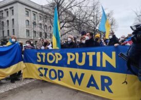Proteste în România și în lume la adresa invaziei ruse: "Opriţi această nebunie!" (Foto&Video)