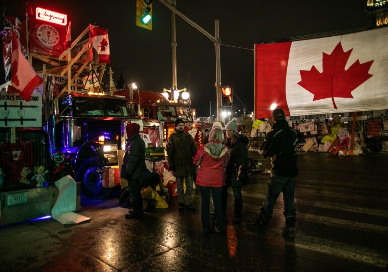 Liderii protestelor din Ottawa au fost arestaţi