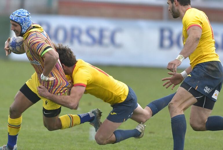 România a fost învinsă de Spania la rugby