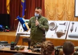 Cum îi pregătesc şcolile din Ucraina pe copii pentru un posibil atac rusesc (Video)