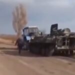 Rromii din Ucraina au capturat un tanc rusesc. Cioabă îi ironizează din România: Ciordit-ai tancu’ rușilor? Ciordit și topit! (Video)