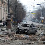 Un convoi de vehicule cu civili care încercau să fugă de luptele din Harkov a fost atacat: Patru ucraineni morţi, printre care o fată de 13 ani